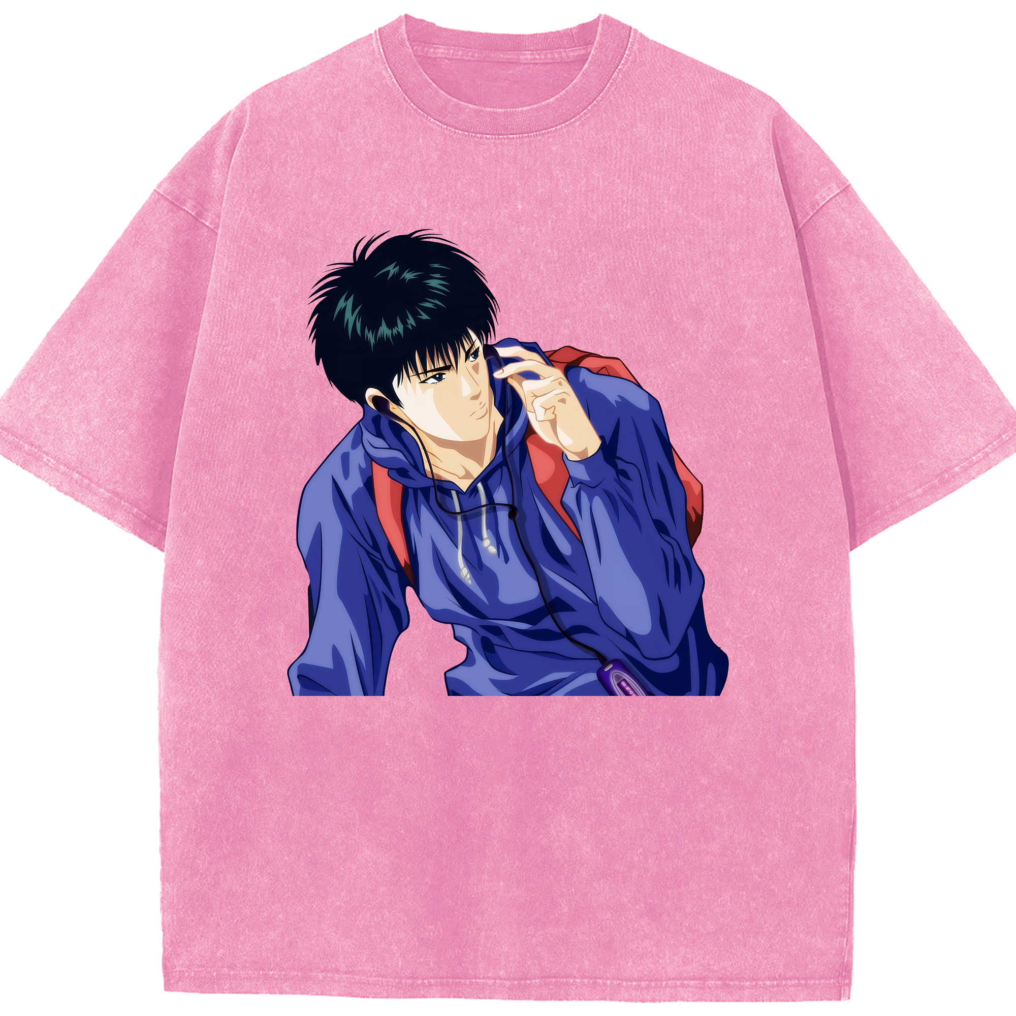 （画像用） SLAM DUNK／スラムダンク 綿100% ヴィンテージ風 半袖Tシャツ（フロントプリント）